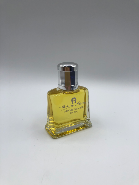Private Number for men di Etienne Aigner Eau de Toilette 50ml Vintage Rare