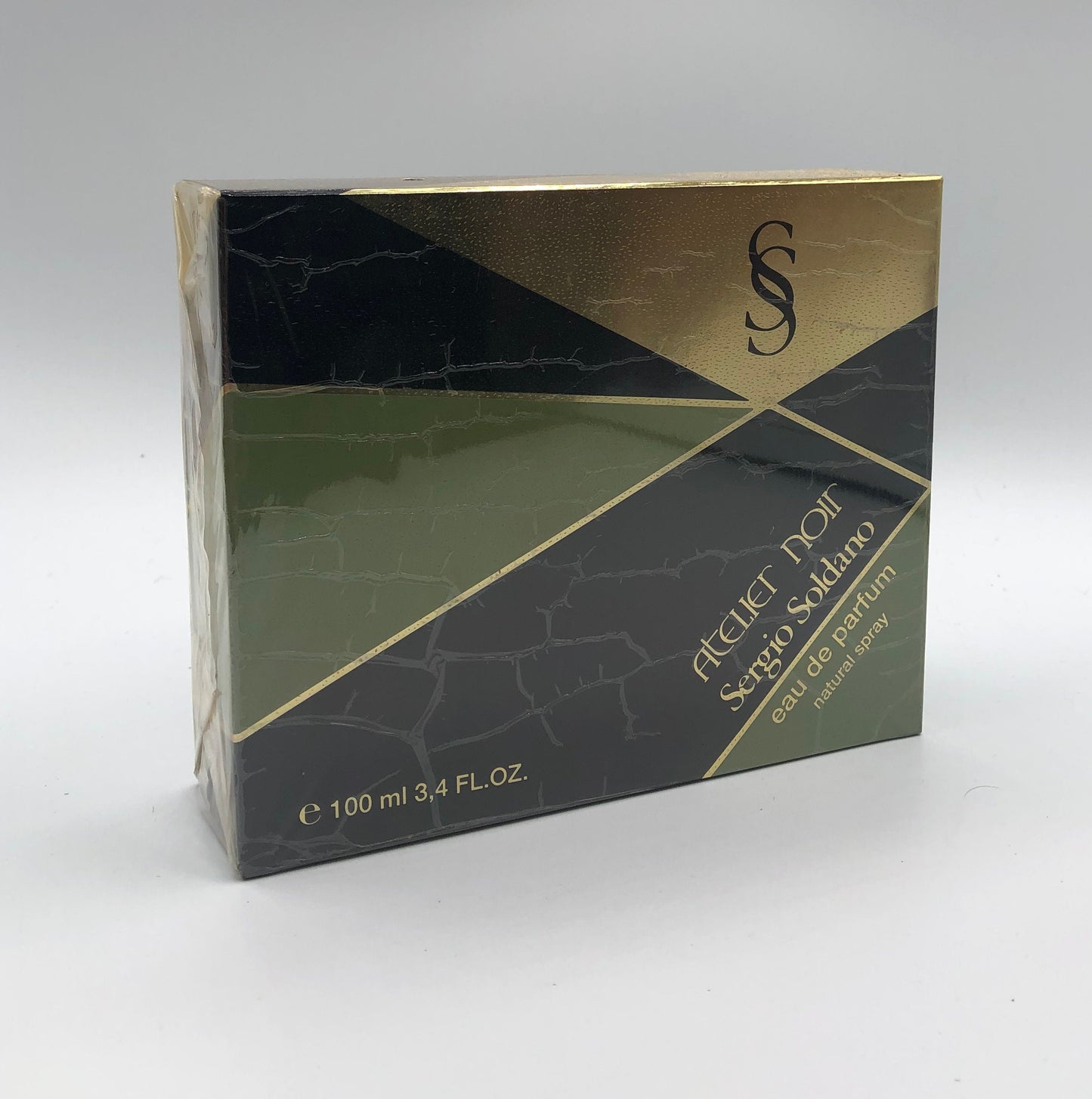Atelier Noir di Sergio Soldano Eau de Parfum 100ml Spray Vintage Rare