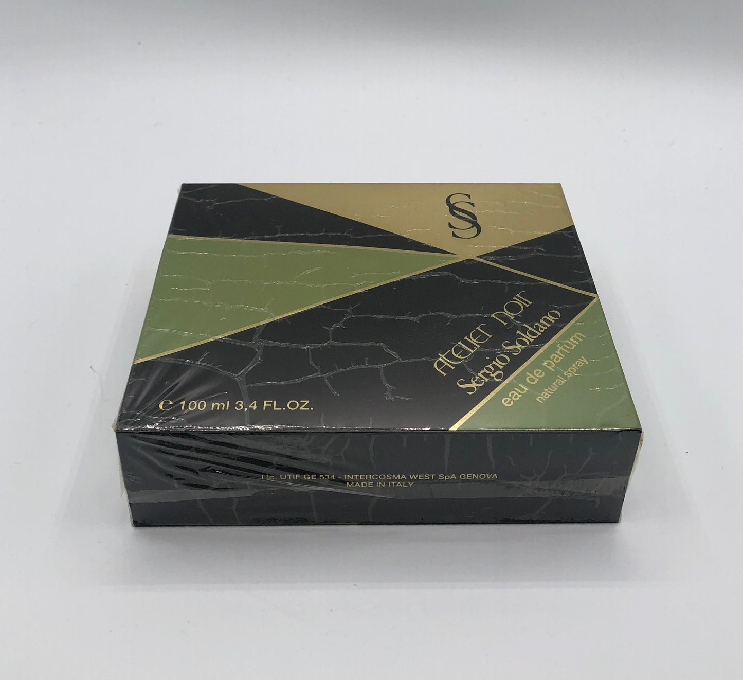 Atelier Noir di Sergio Soldano Eau de Parfum 100ml Spray Vintage Rare