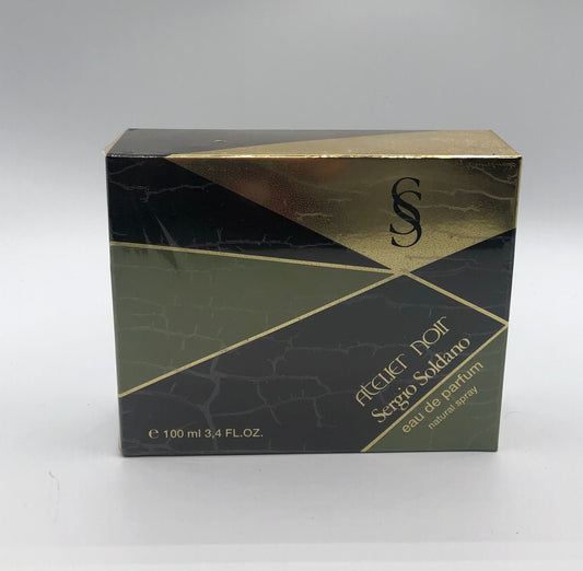Atelier Noir di Sergio Soldano Eau de Parfum 100ml Spray Vintage Rare
