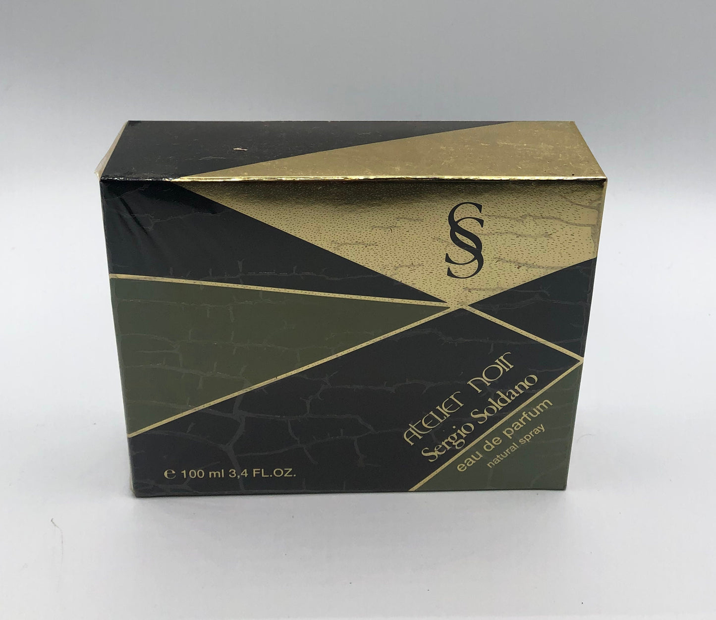 Atelier Noir di Sergio Soldano Eau de Parfum 100ml Spray Vintage Rare