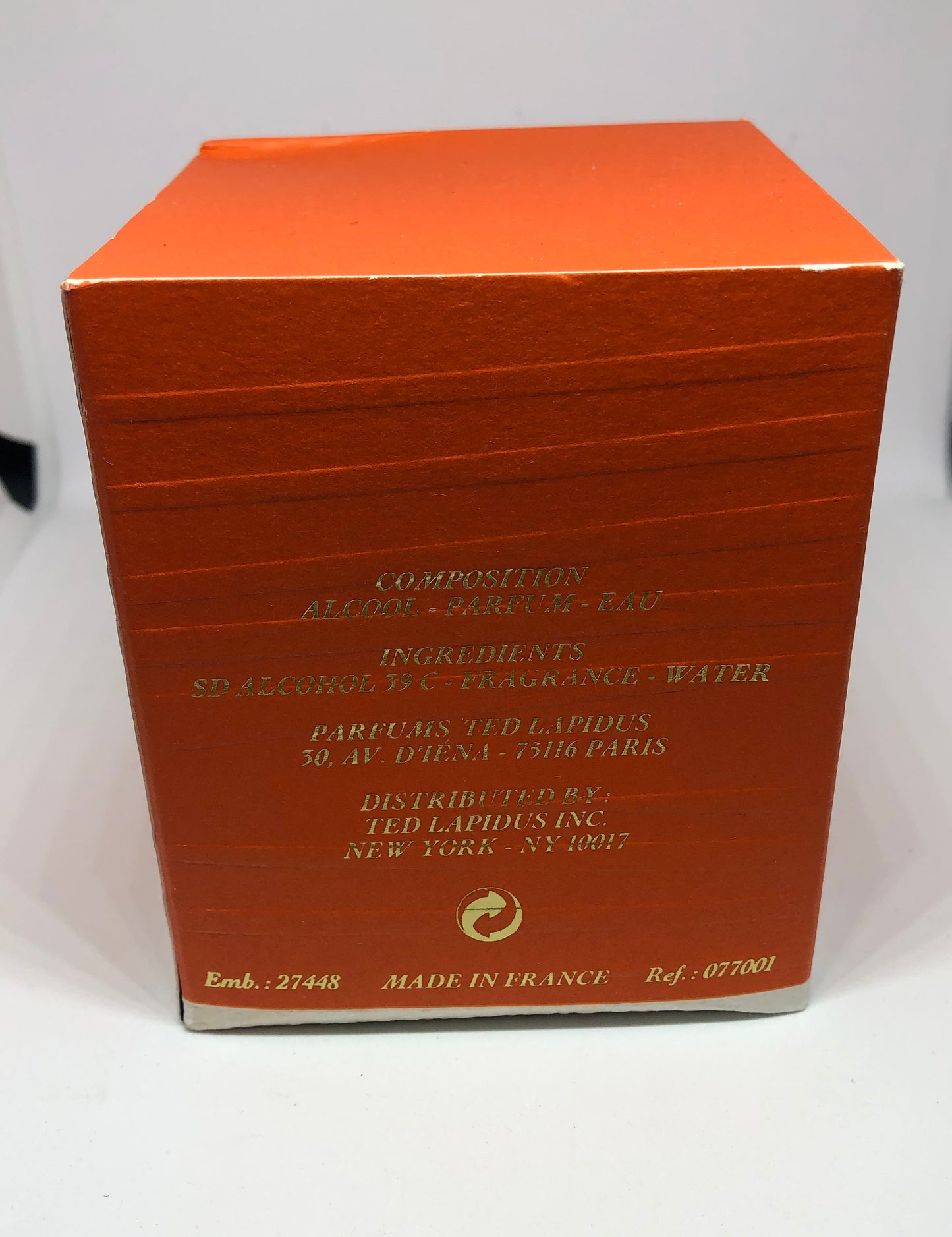 Fantasme di Ted Lapidus Eau de Toilette 50ml Vintage Rare - ParfumVintage