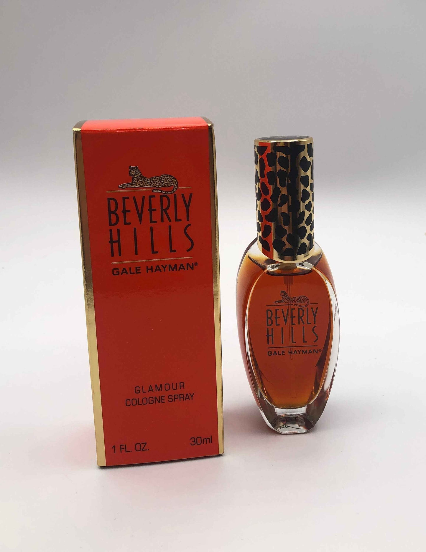 Beverly Hills di Gale Hayman Glamour Cologne 30ml Spray Vintage Rare