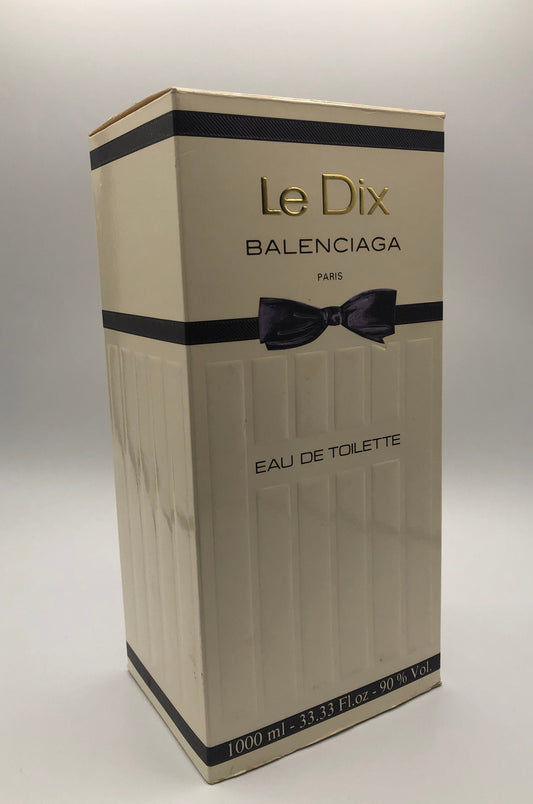 Le Dix di Balenciaga Eau de Toilette 1000ml Vintage Rare - ParfumVintage