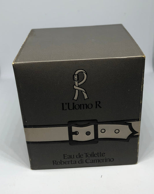 L' Uomo R di Roberta di Camerino Eau de Toilette 100ml Vintage Rare - ParfumVintage