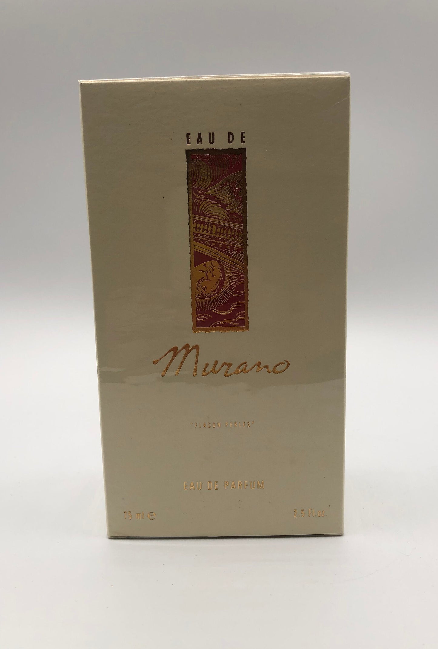 Eau de Murano di Murano Eau de Parfum 75ml "Flacon Perles" Vintage Rare - ParfumVintage