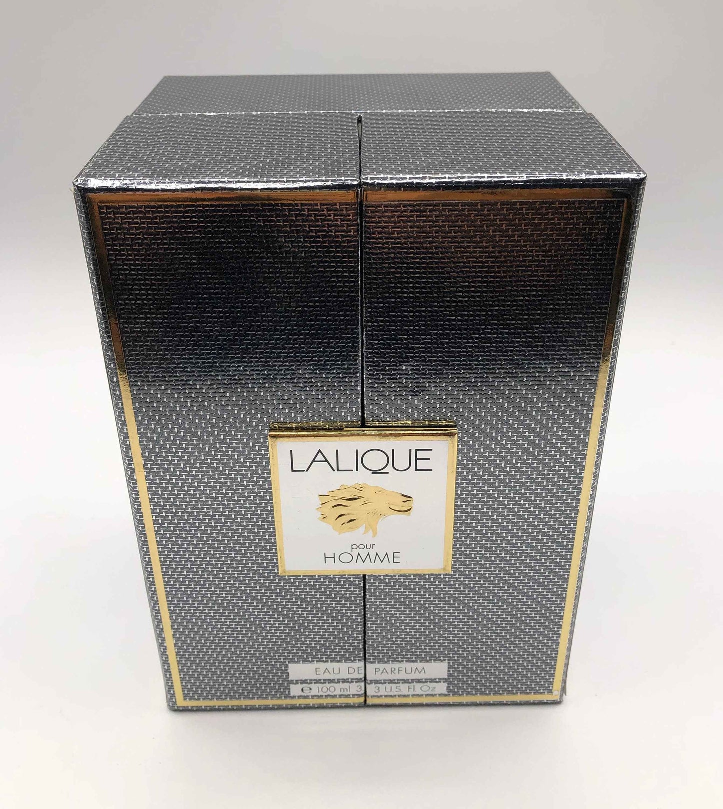 Lalique Homme di Lalique Eau de Parfum 100ml Flacon Crystal Edition Limitee Mascotte Lion Vintage Rare