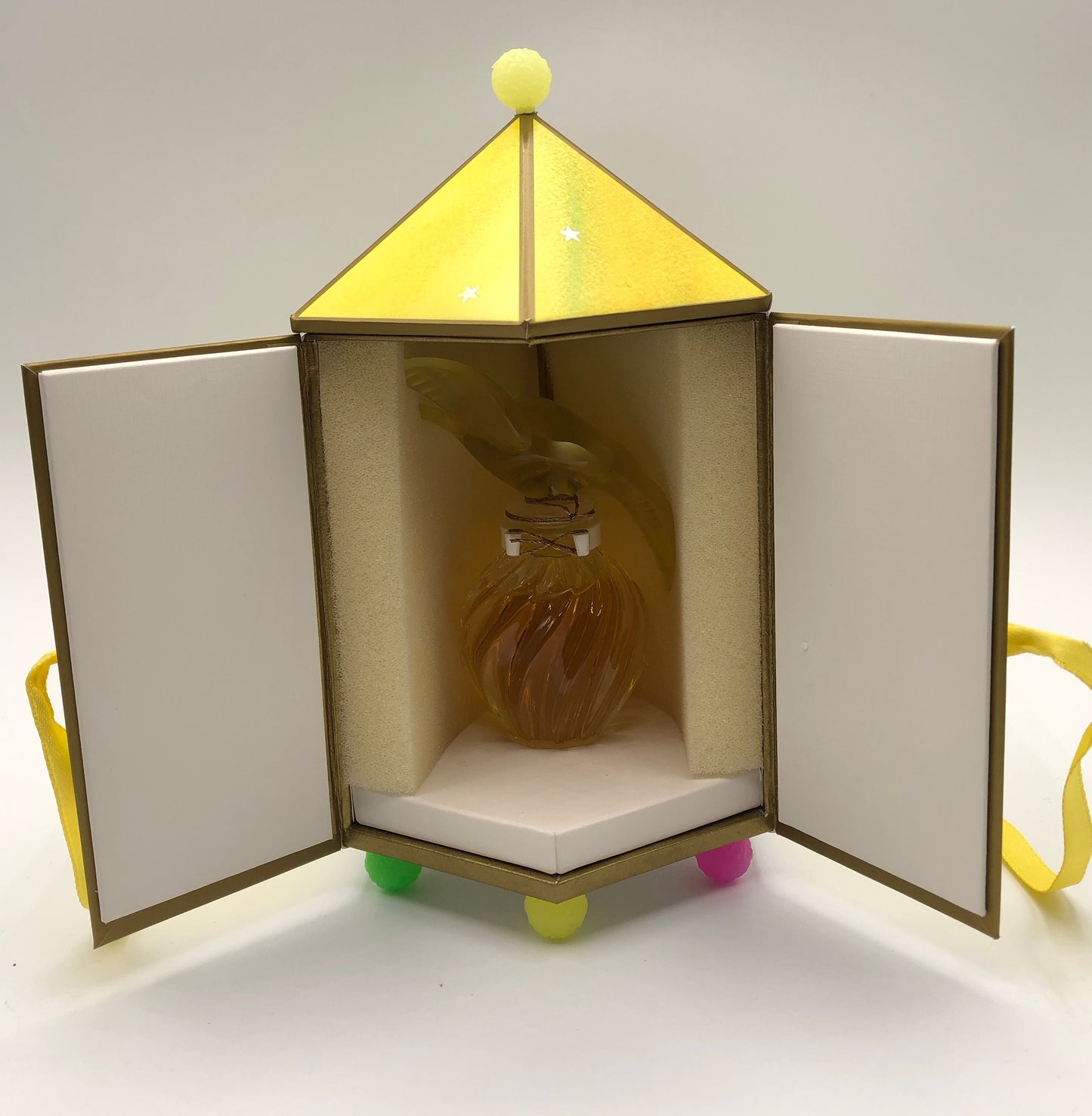 L' Air du Temps Nina Ricci Parfum 15ml Collector's Edition Vintage Rare - ParfumVintage