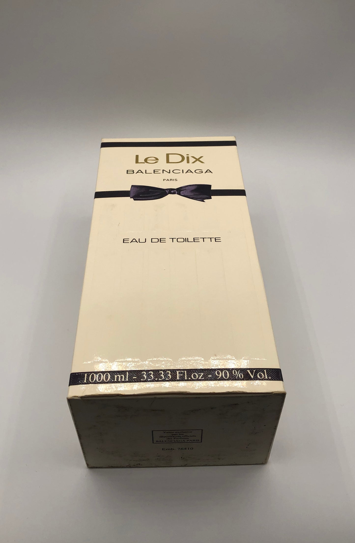 Le Dix de Balenciaga Eau de Toilette 1000ml Vintage Rare