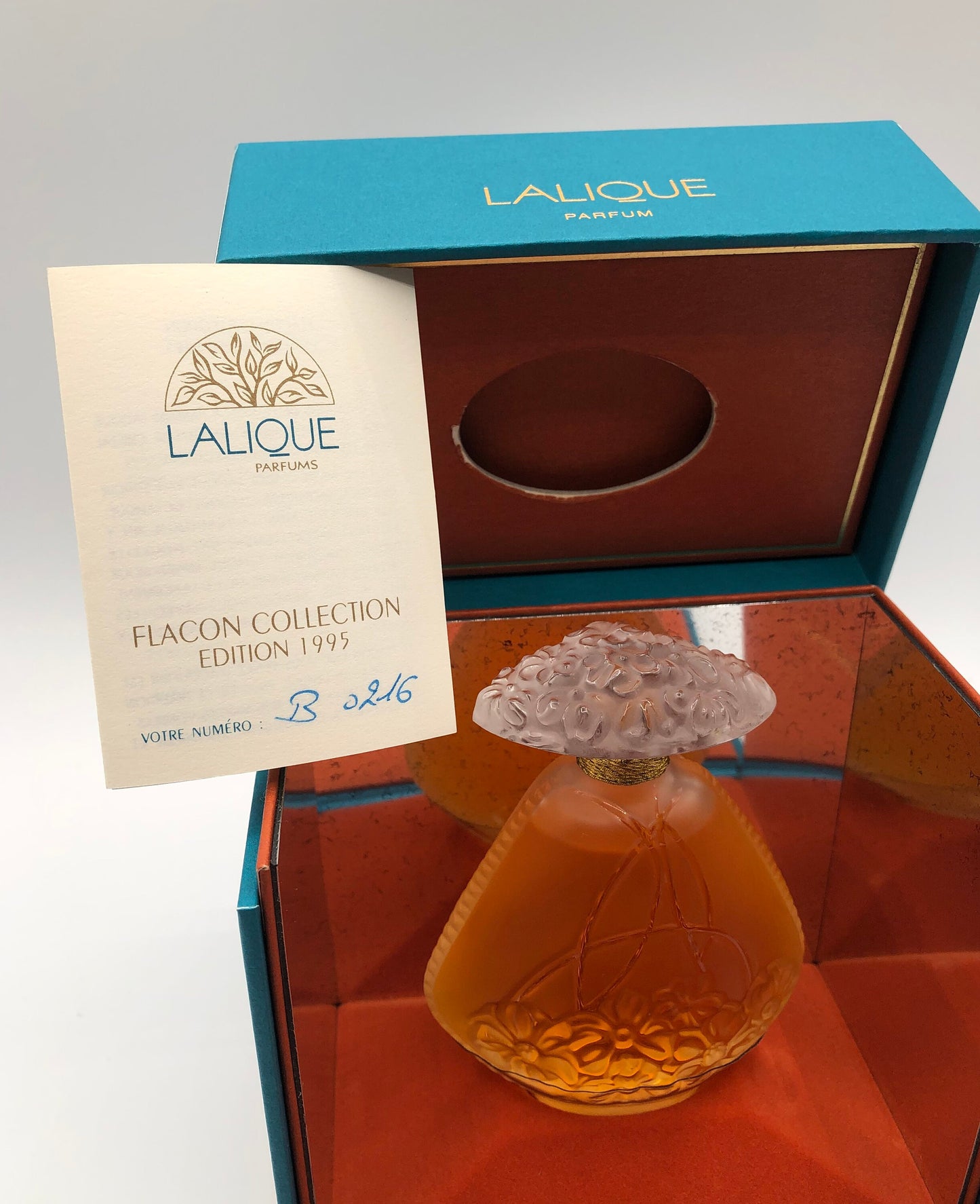 Lalique di Lalique Parfum 60ml Flacon Collection Edition Limitee 1995 Vintage Rare - ParfumVintage