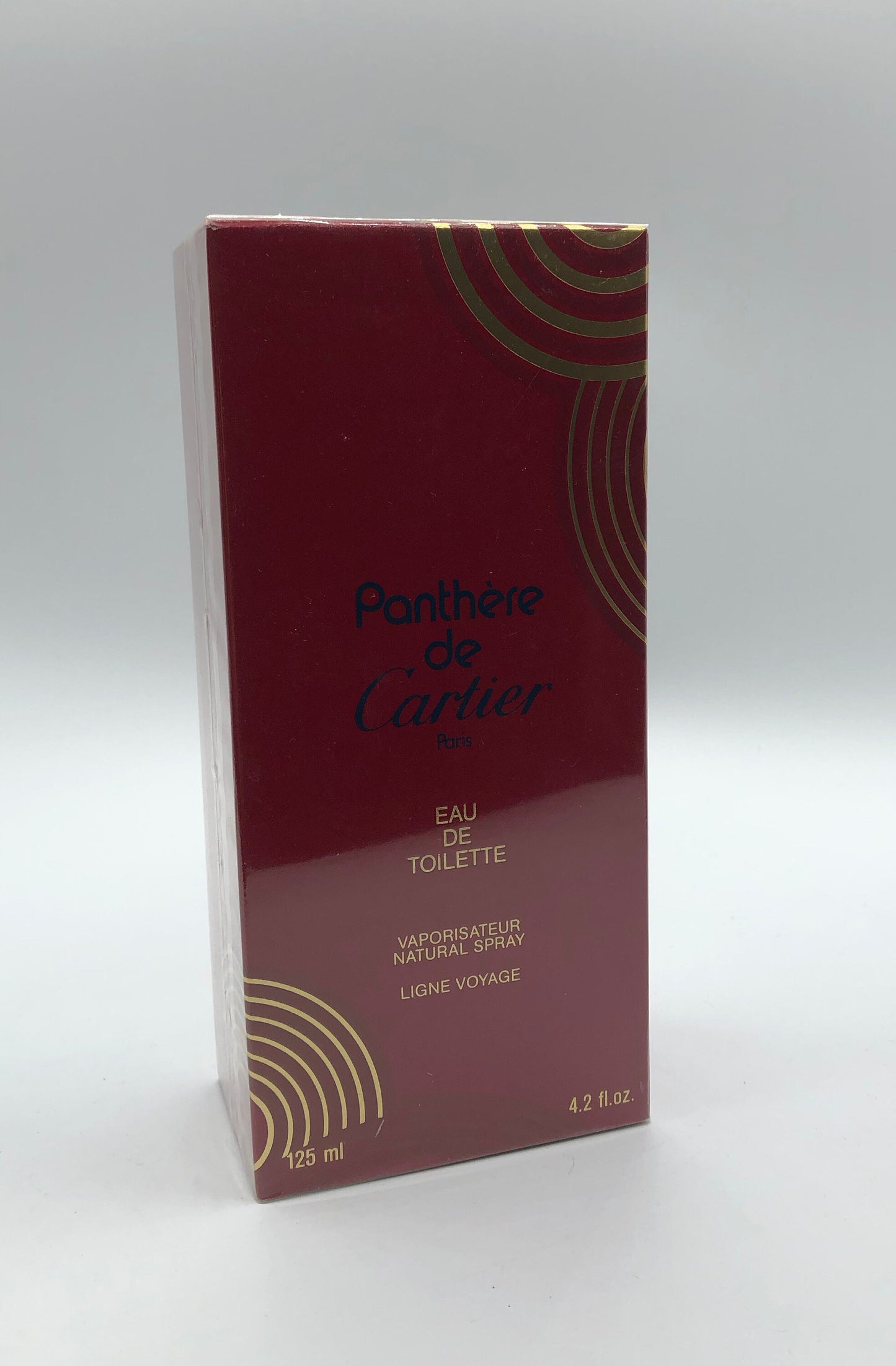 Panthére di Cartier Eau de Toilette 125ml Ligne Voyage Spray Vintage Rare - ParfumVintage