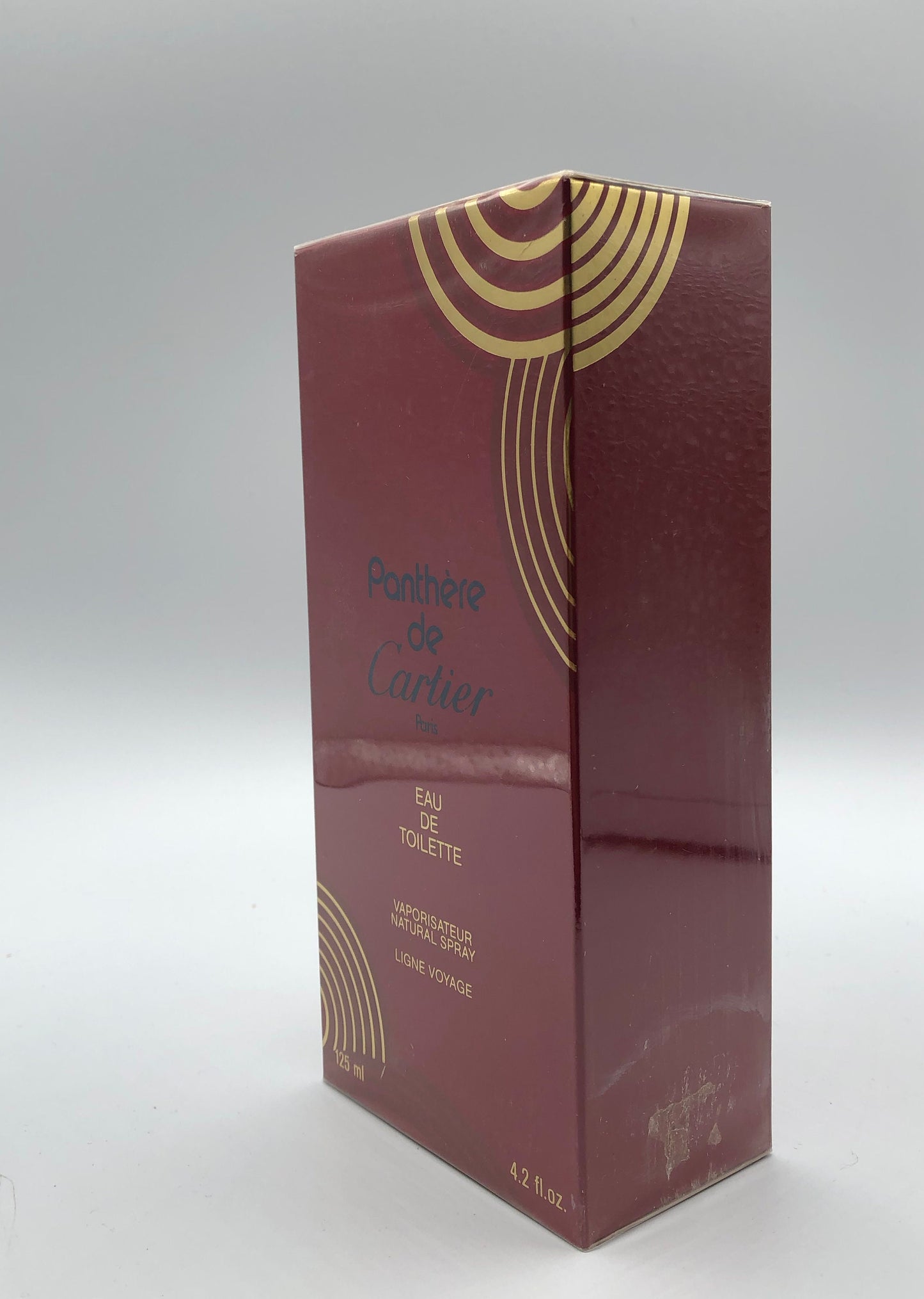 Panthére di Cartier Eau de Toilette 125ml Ligne Voyage Spray Vintage Rare - ParfumVintage