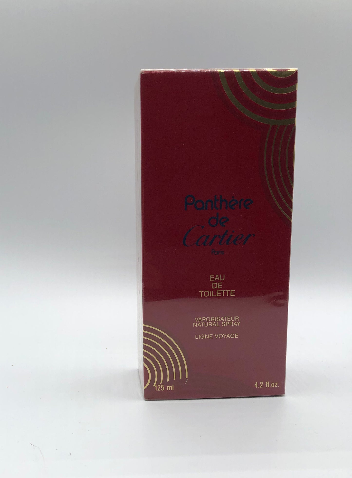 Panthére di Cartier Eau de Toilette 125ml Ligne Voyage Spray Vintage Rare - ParfumVintage