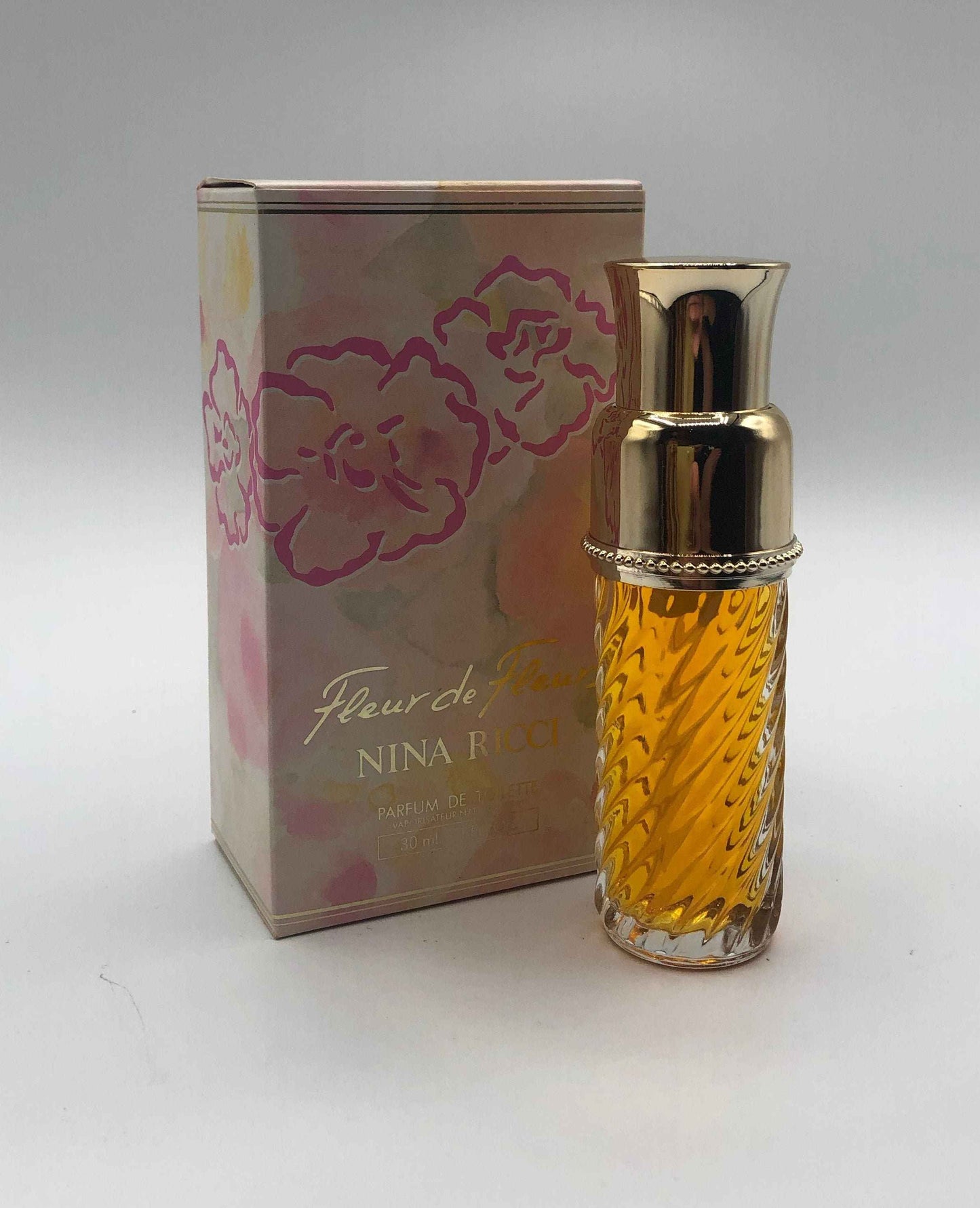 Fleur de Fleurs di Nina Ricci Parfum de Toilette 30ml Spray Vintage Rare