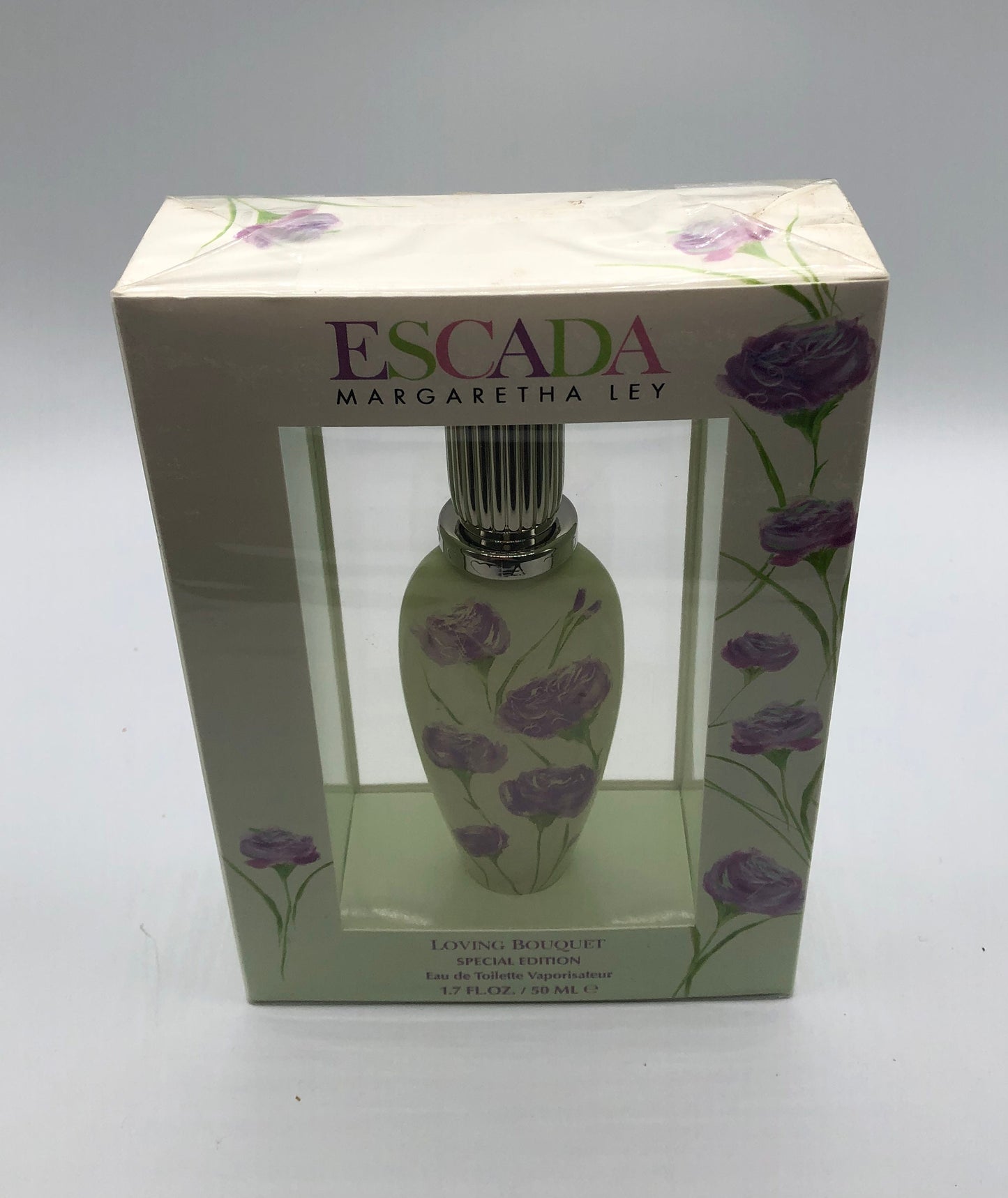 Margaretha Ley Loving Bouquet di Escada Eau de Toilette 50ml Special Edition Spray Vintage Rare - ParfumVintage