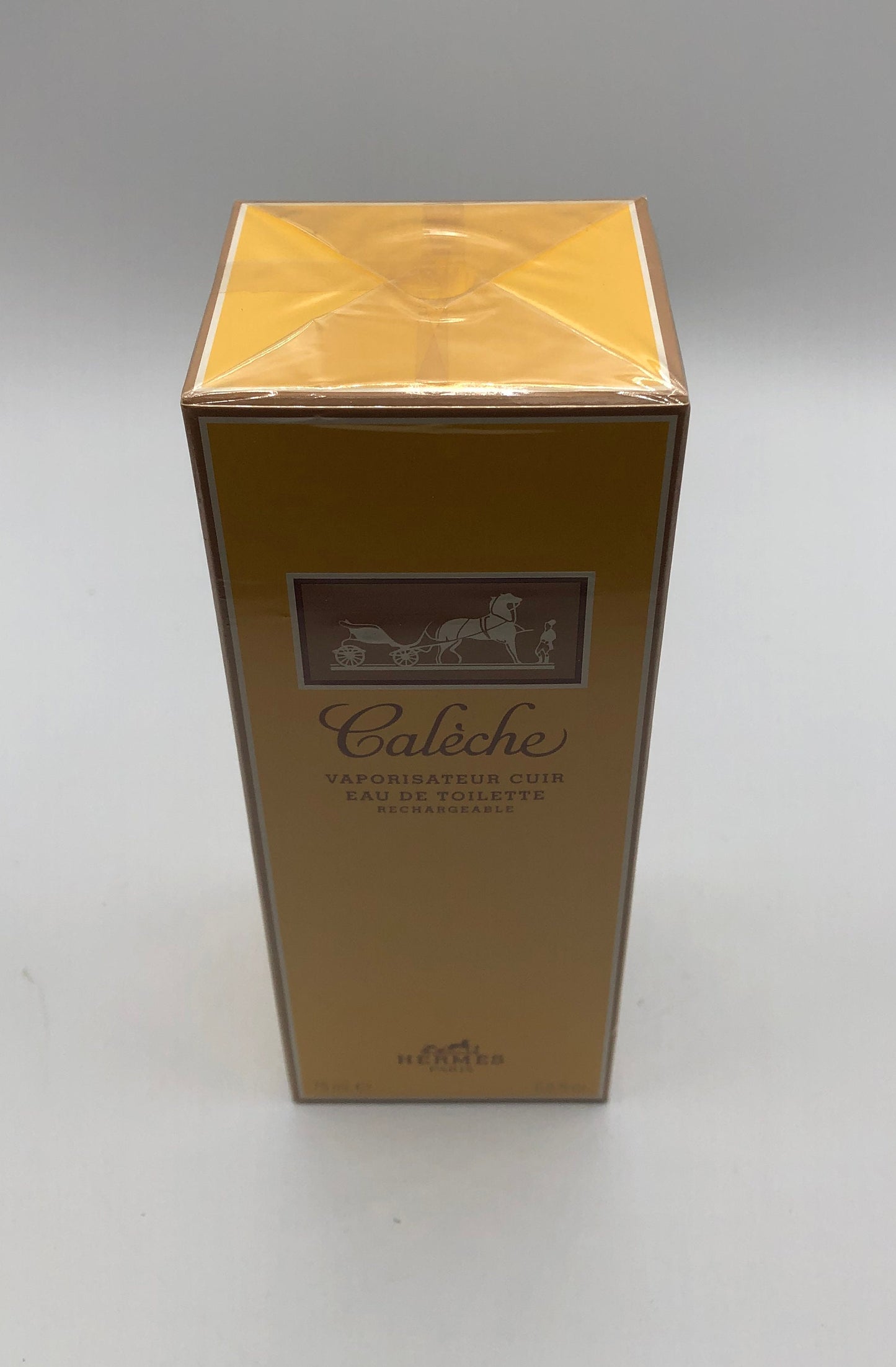 Calèche di Hermes Eau de Toilette 75ml vapo cuir rechargeable Vintage Rare - ParfumVintage