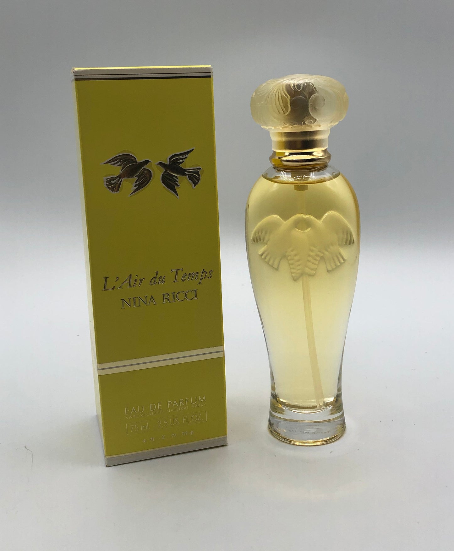 L' Air du Temps di Nina Ricci Eau de Parfum 75ml Spray Vintage Rare - ParfumVintage