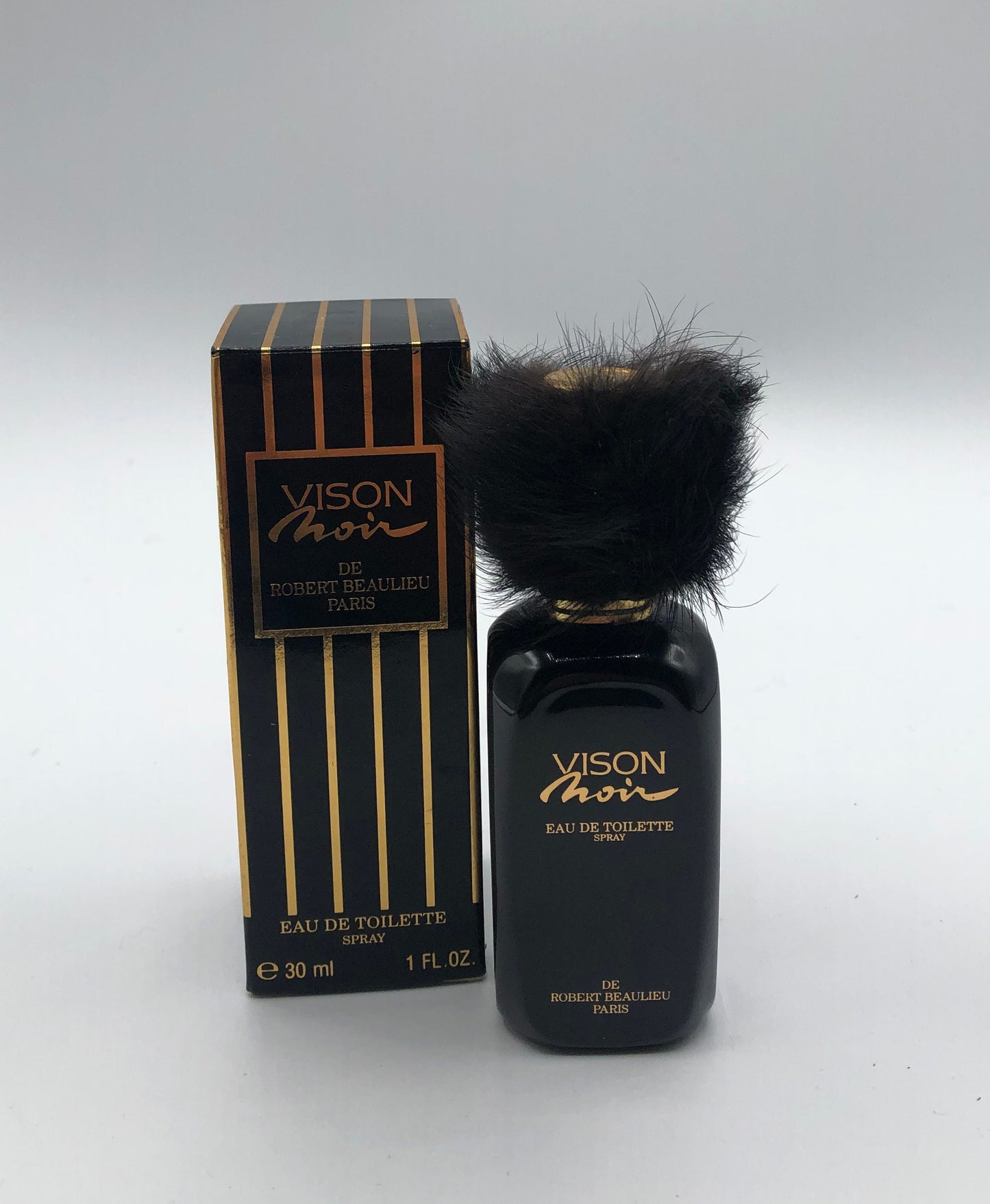 Vison Noir di Robert Beaulieu Eau de Toilette 30ml Spray Vintage Rare - ParfumVintage