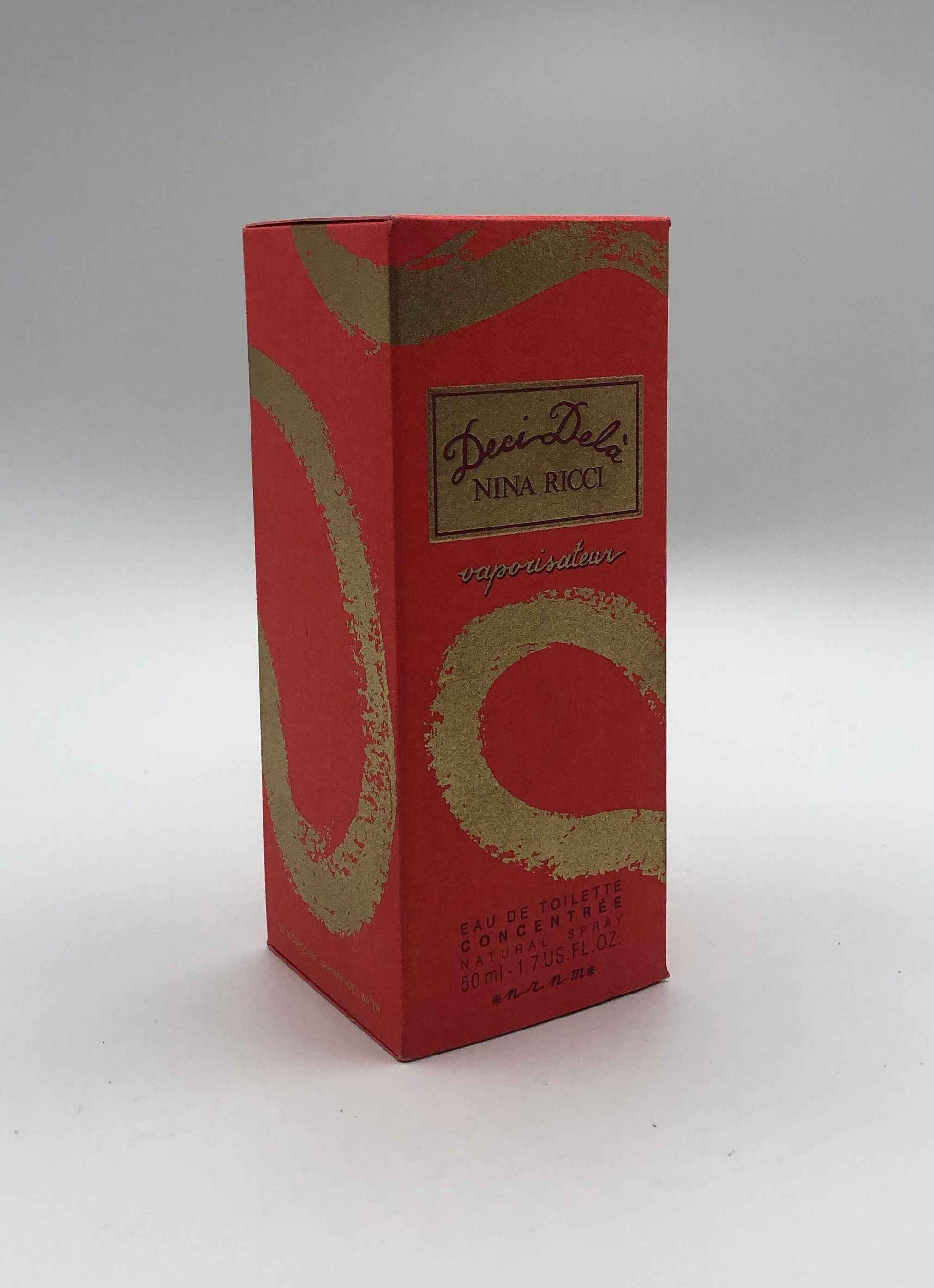 Deci Delà di Nina Ricci Eau de Toilette 50ml Concentrée Spray Vintage Rare