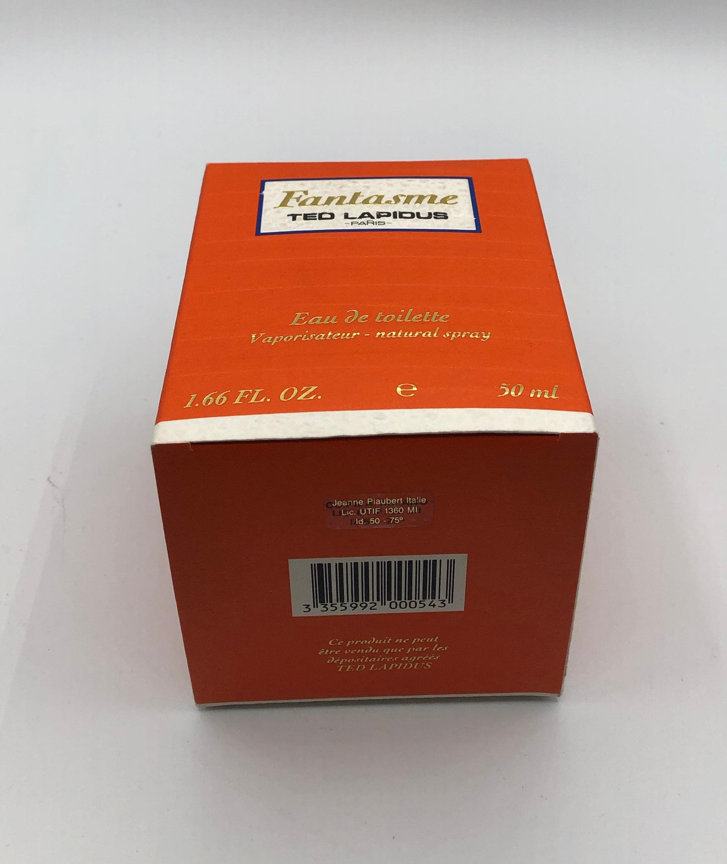 Fantasme di Ted Lapidus Eau de Toilette 50ml Spray Vintage Rare - ParfumVintage