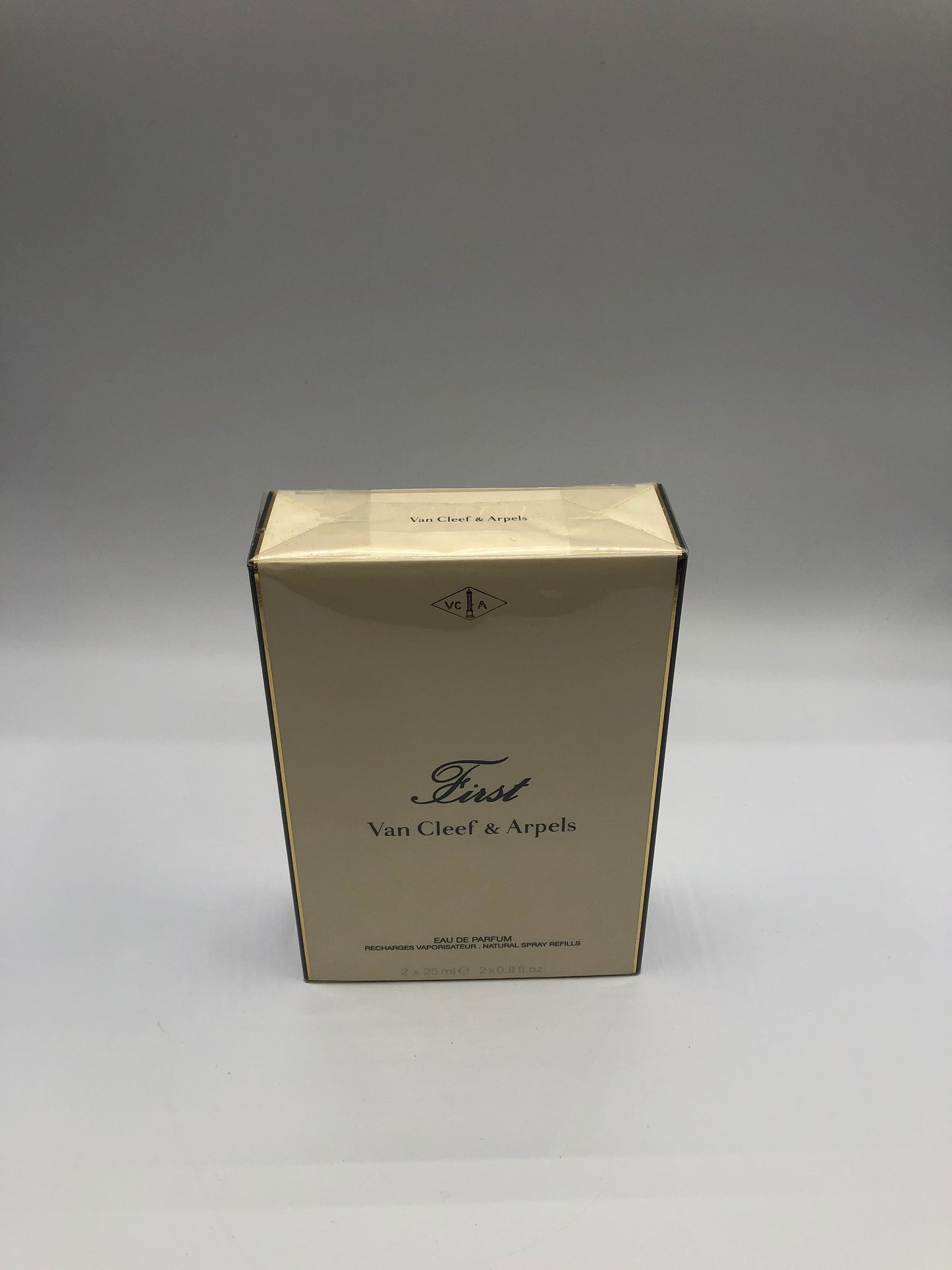 First by Van Cleef & Arpels White Eau de Parfum 25ml x 2 Spray Refill Vintage Rare