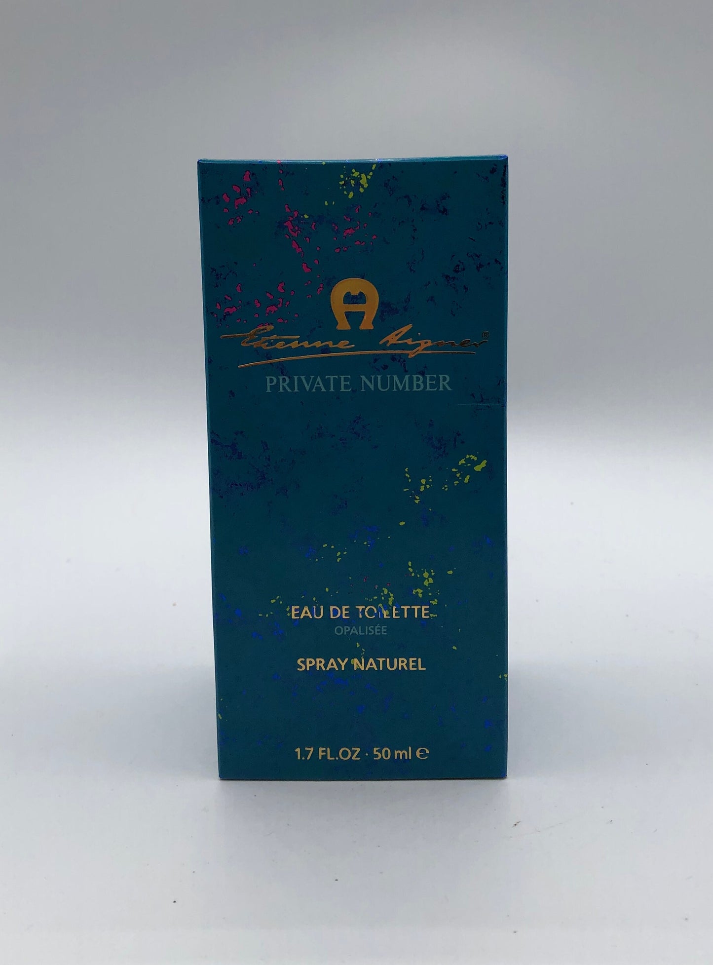 Private Number Opalisée di Etienne Aigner Eau de Toilette 50ml Spray Vintage Rare - ParfumVintage