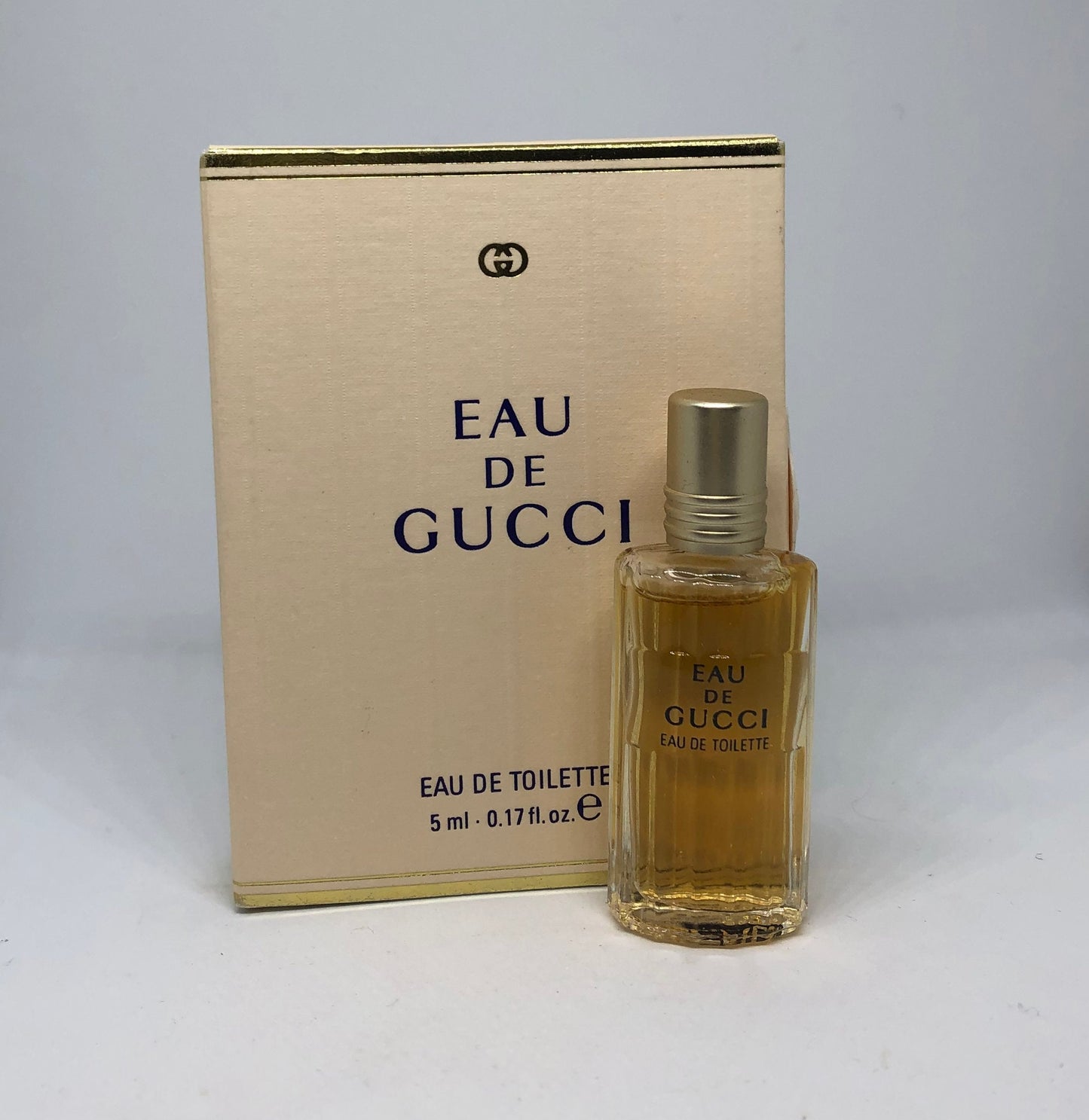 Eau de Gucci di Gucci Eau de Toilette 5ml Vintage Rare - ParfumVintage