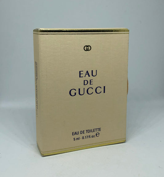 Eau de Gucci di Gucci Eau de Toilette 5ml Vintage Rare - ParfumVintage