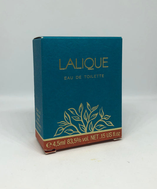 Lalique di Lalique Eau de Toilette 4,5ml Vintage Rare - ParfumVintage