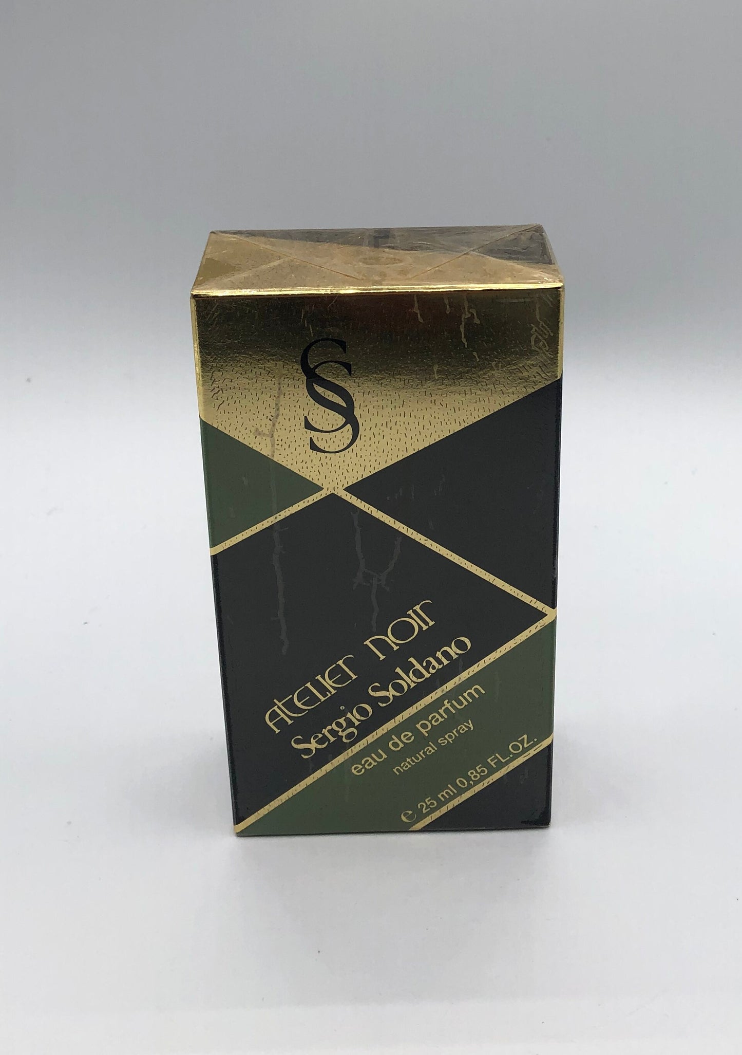 Atelier Noir di Sergio Soldano Eau de Parfum 25ml Spray Vintage Rare