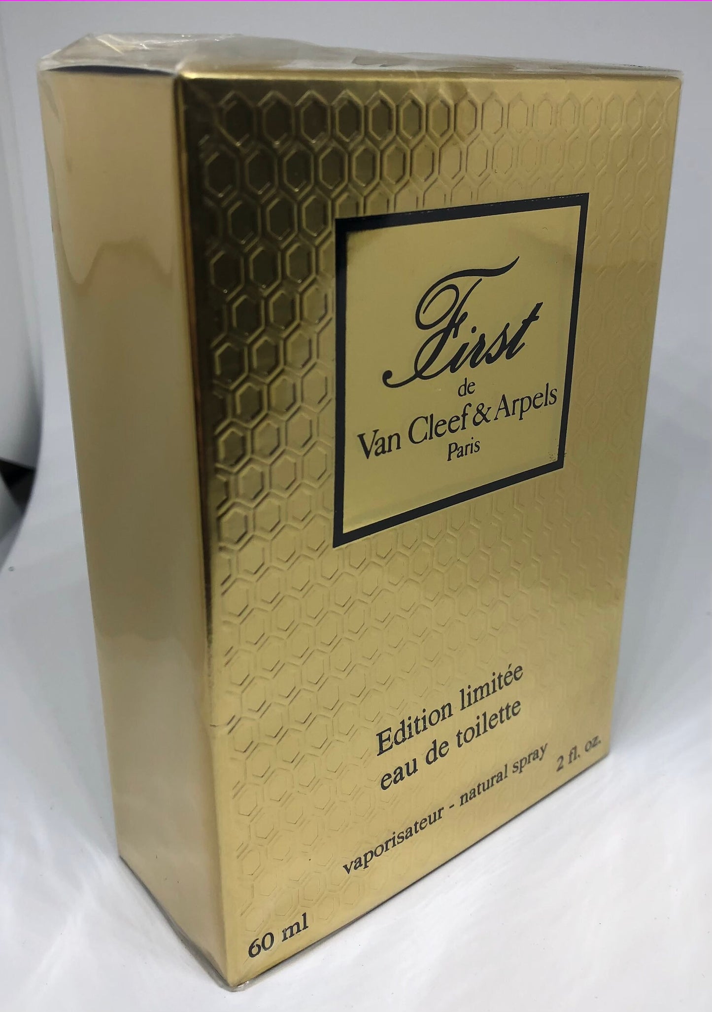 First by Van Cleef &amp; Arpels Eau de Toilette 60ml Spray Edition Limitée Spray Vintage Rare