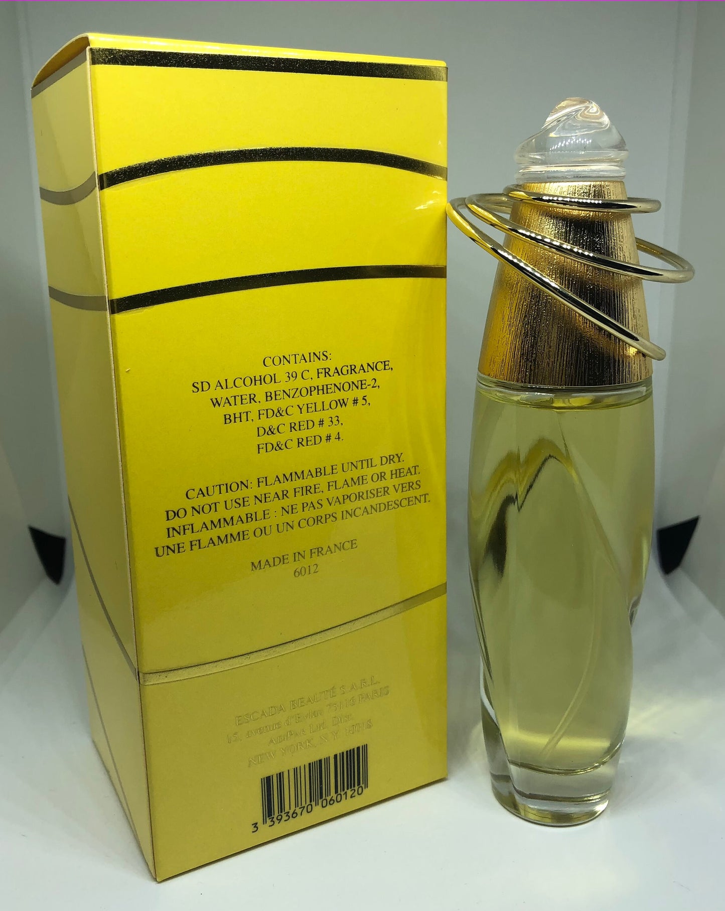 Acte 2 par Escada Eau de Parfum 50ml Vaporisateur Vintage Rare