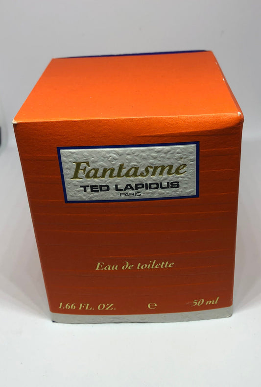 Fantômes de Ted Lapidus Eau de Toilette 50ml Vintage Rare