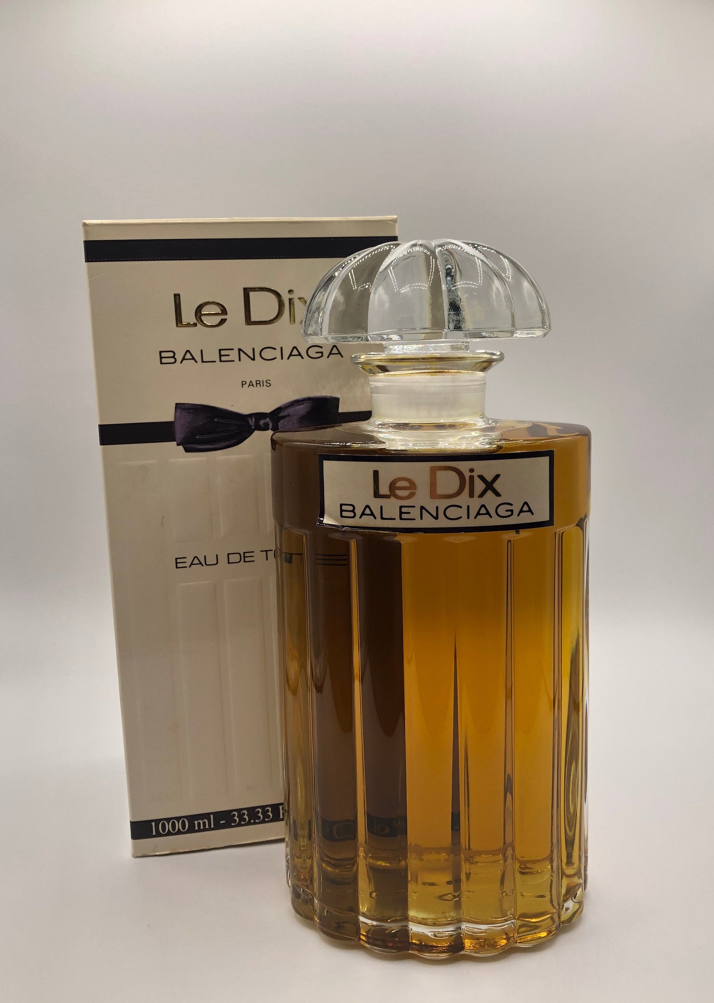 Le Dix de Balenciaga Eau de Toilette 1000ml Vintage Rare