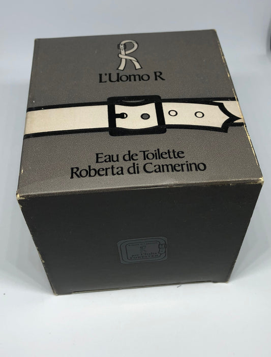 L' Uomo R di Roberta di Camerino Eau de Toilette 100ml Vintage Rare