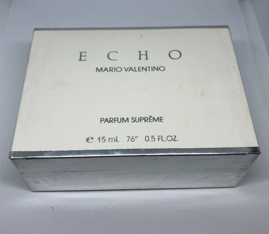Echo de Mario Valentino Parfum Suprême 15ml Vintage Rare