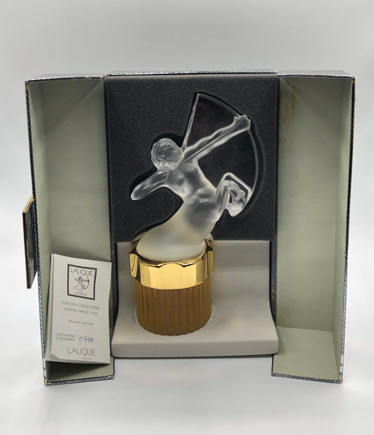 Lalique Homme by Lalique Eau de Parfum 100ml Mascotte Sagittaire (édition limitée 1999) Vintage Rare