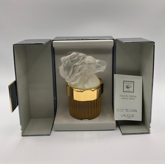 Lalique Homme by Lalique Eau de Parfum 100ml Flacon Crystal Edition Limitée Mascotte Lion Vintage Rare