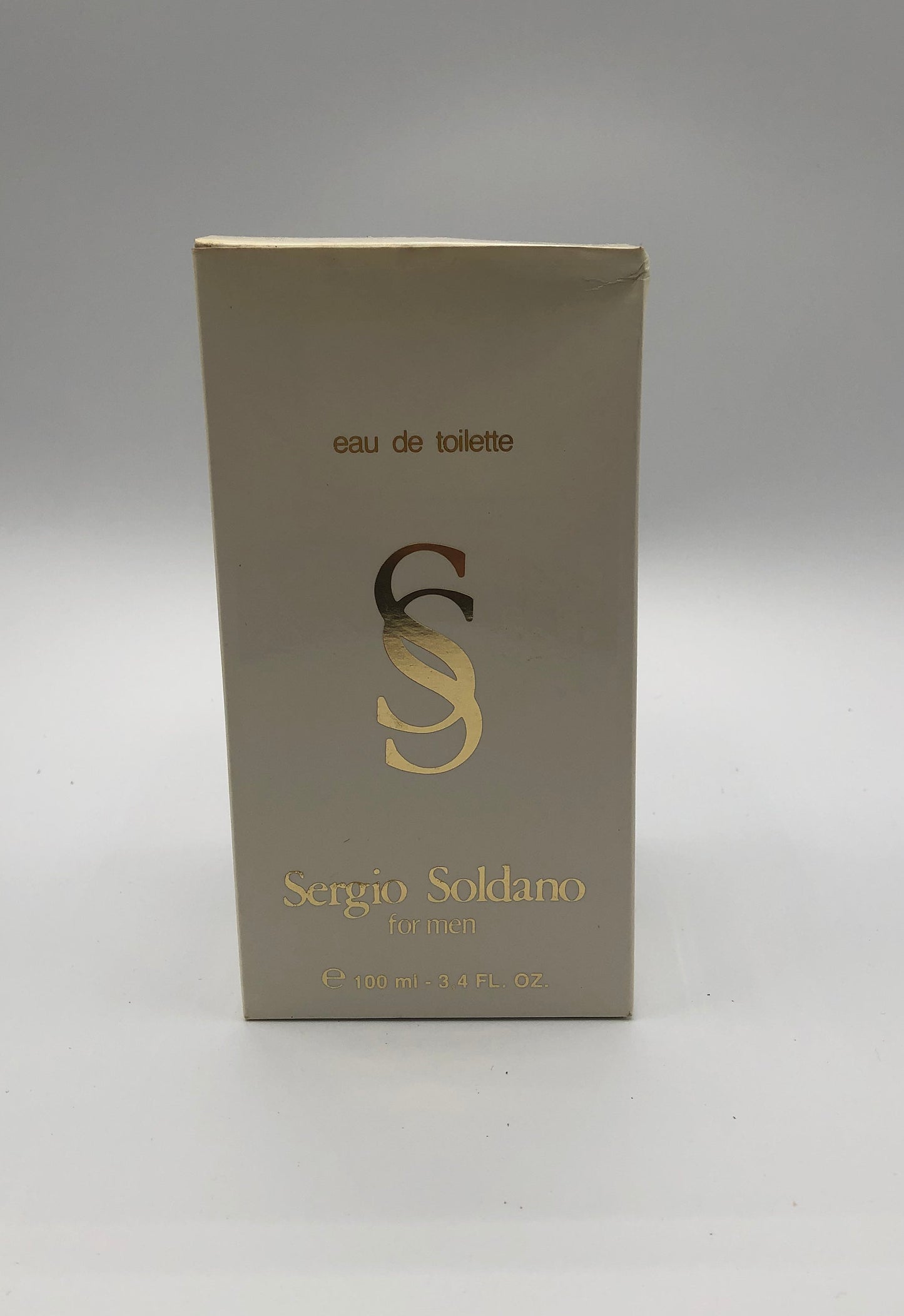 Sergio Soldano White par Sergio Soldano Eau de Toilette 100ml Vintage Rare