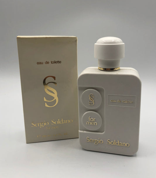 Sergio Soldano White par Sergio Soldano Eau de Toilette 100ml Vintage Rare
