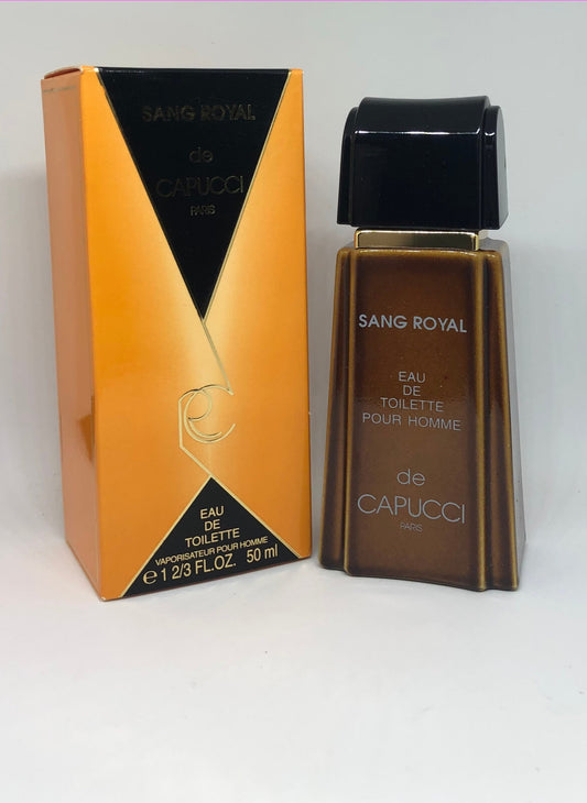 Sang Royal by Capucci Eau de Toilette 50ml Vaporisateur Vintage Rare