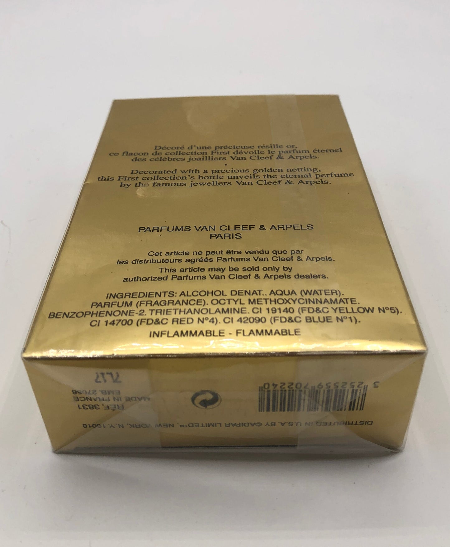 First by Van Cleef &amp; Arpels Eau de Toilette 60ml Spray Edition Limitée Spray Vintage Rare