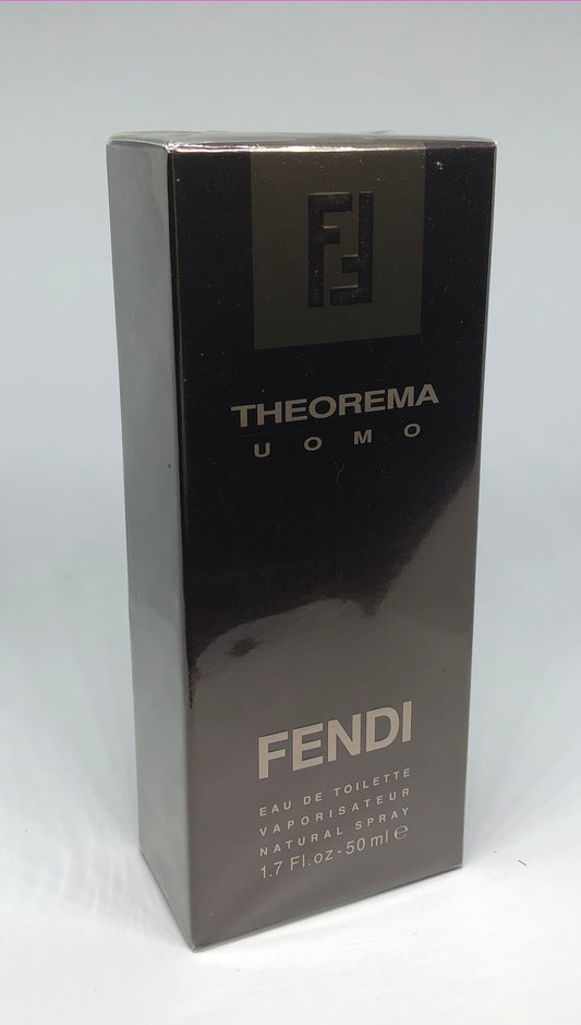 Theorema Man by Fendi Eau de Toilette 50ml Vaporisateur Vintage Rare