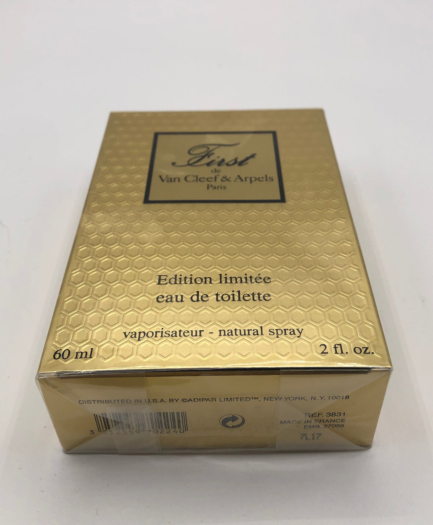 First by Van Cleef &amp; Arpels Eau de Toilette 60ml Spray Edition Limitée Spray Vintage Rare