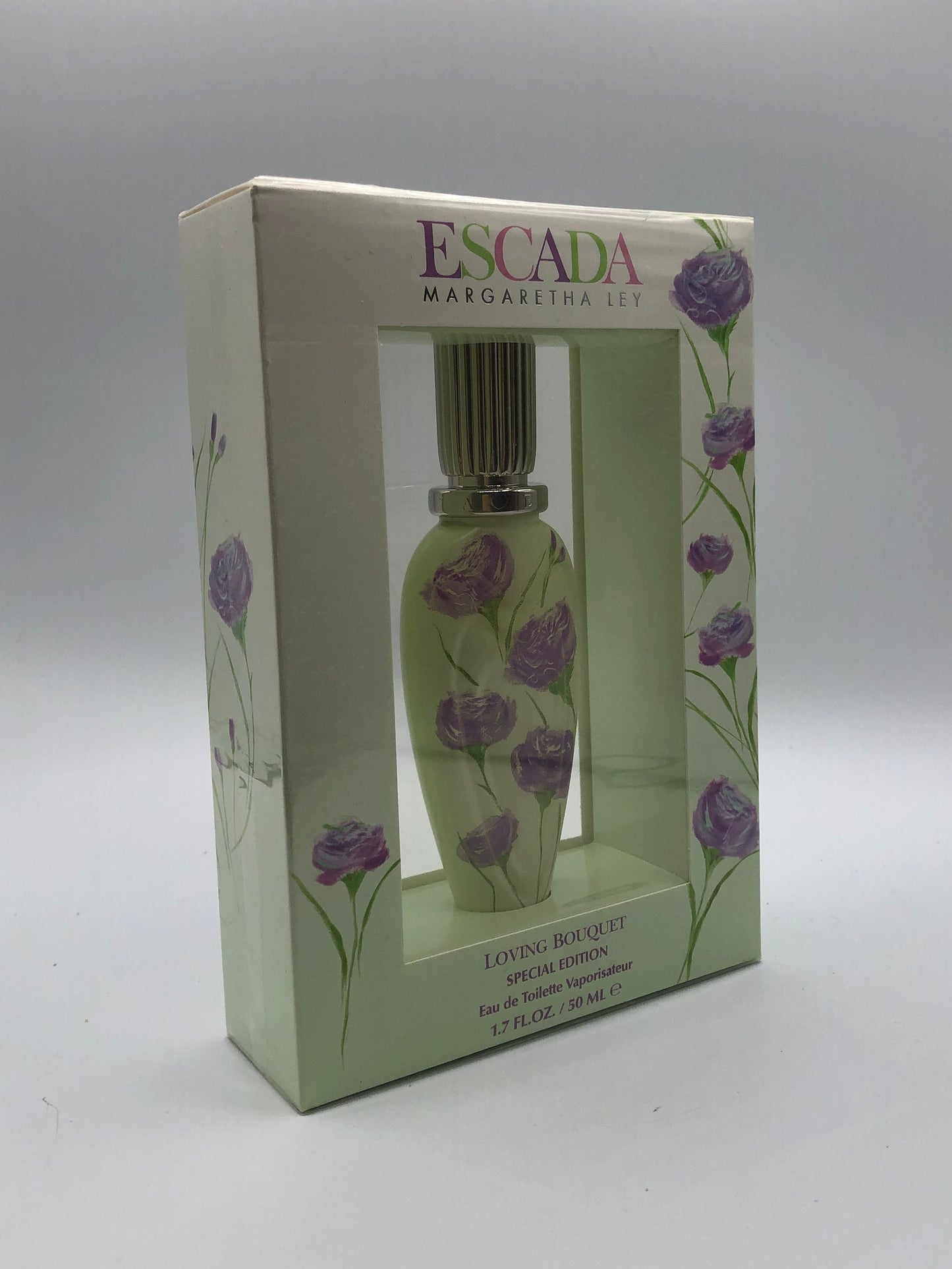 Margaretha Ley Loving Bouquet di Escada Eau de Toilette 50ml Special Edition Spray Vintage Rare