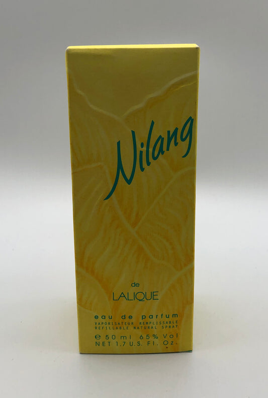 Nilang by Lalique Eau de Parfum 50ml Vaporisateur Vintage Rare