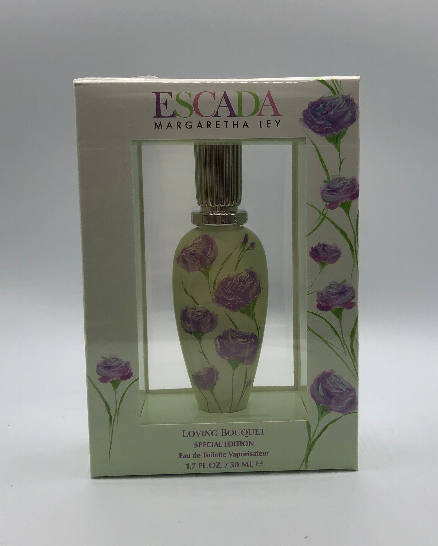 Margaretha Ley Loving Bouquet di Escada Eau de Toilette 50ml Special Edition Spray Vintage Rare