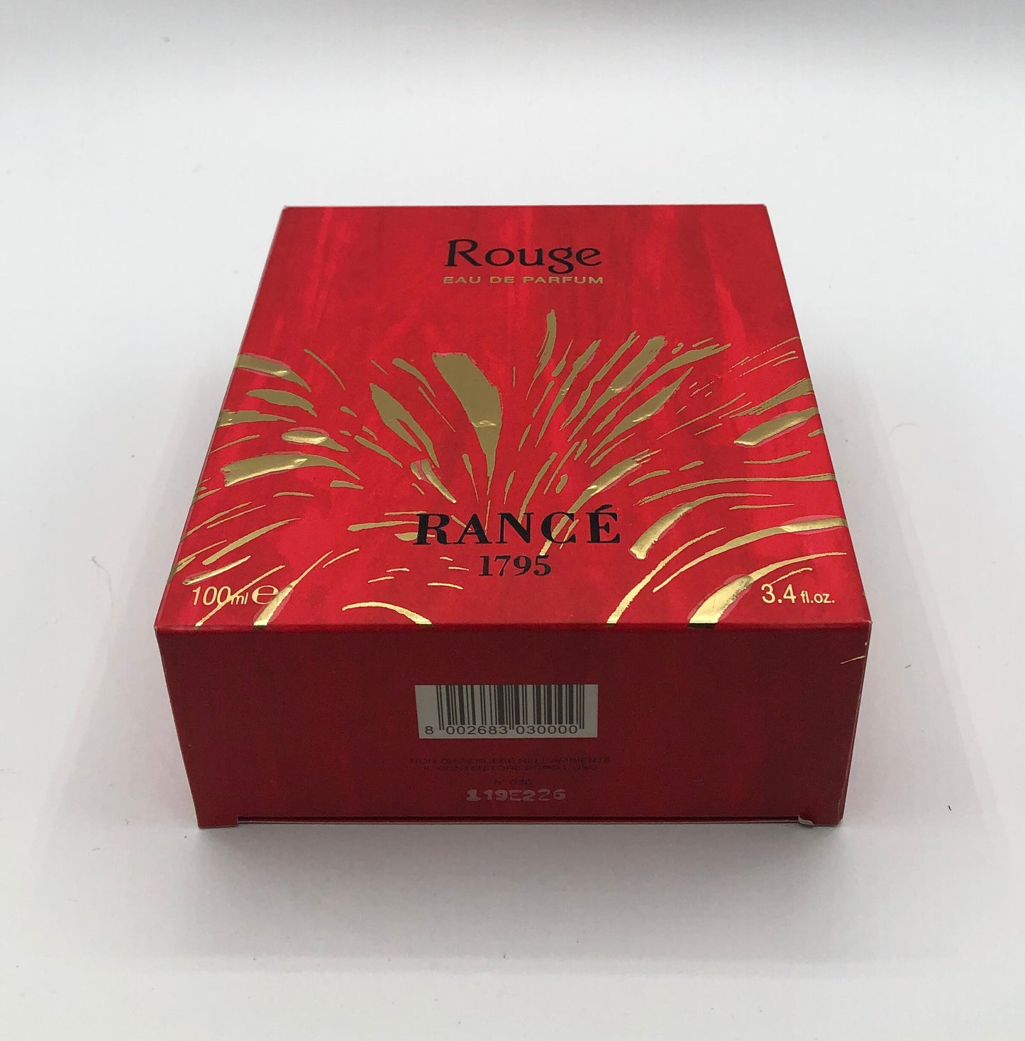 Rouge di Rancé 1795 Eau de Parfum 100ml Spray Vintage Rare