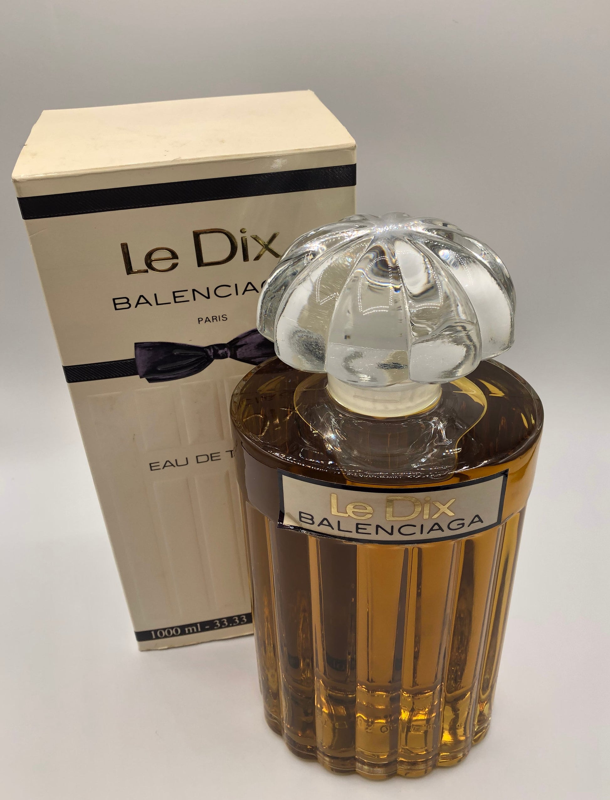 Le Dix di Balenciaga Eau de Toilette 1000ml Vintage Rare