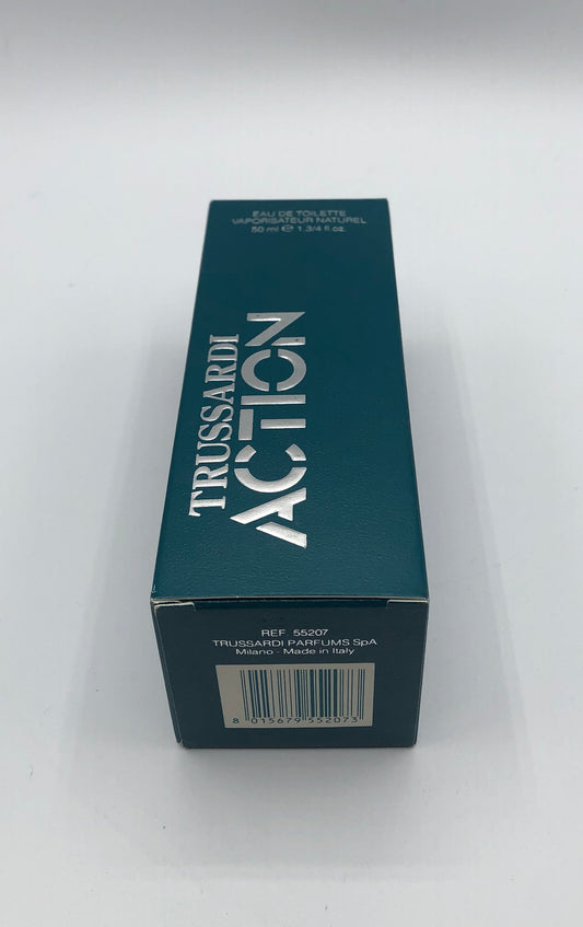 Trussardi Action man de Trussardi Eau de Toilette 50 ml Vaporisateur Vintage Rare